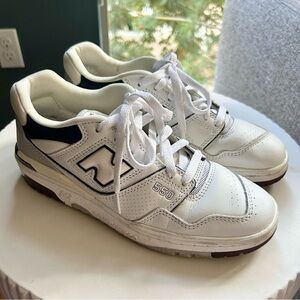 New Balance 550 White Natural Indigo Burgundy